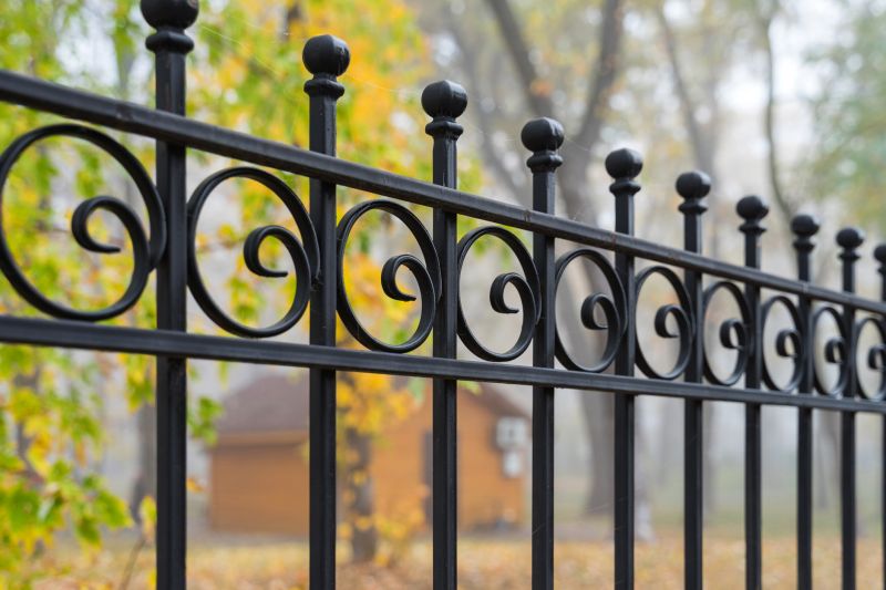 Iron Fence Construction detail