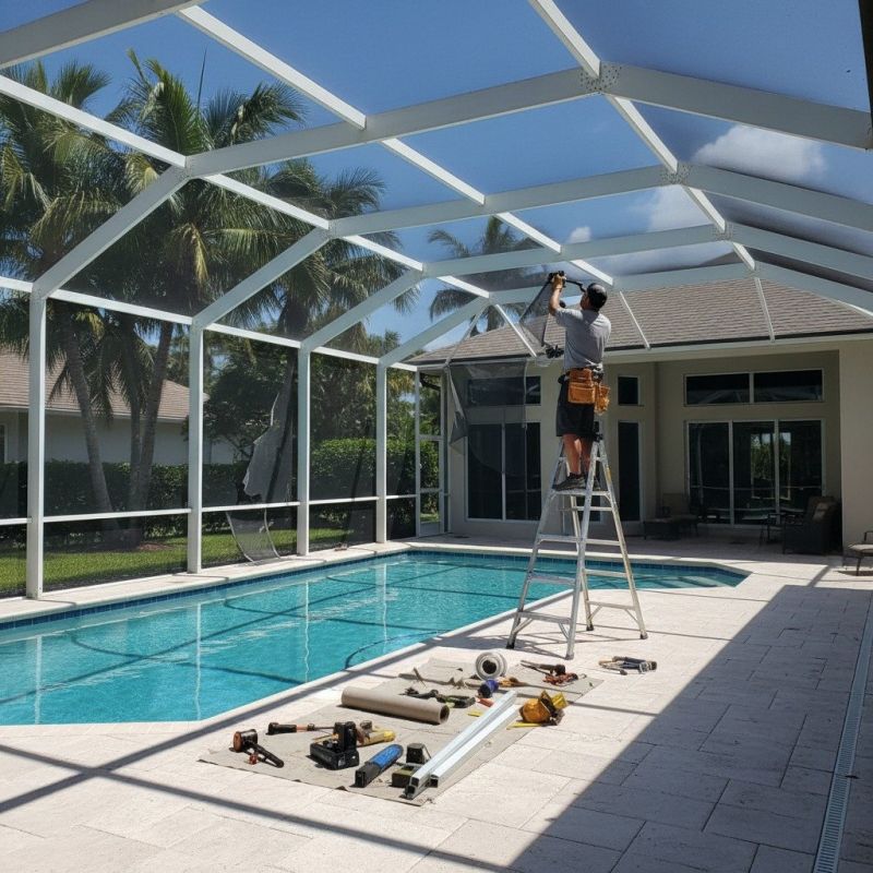 Swimming Pool Fence Repair